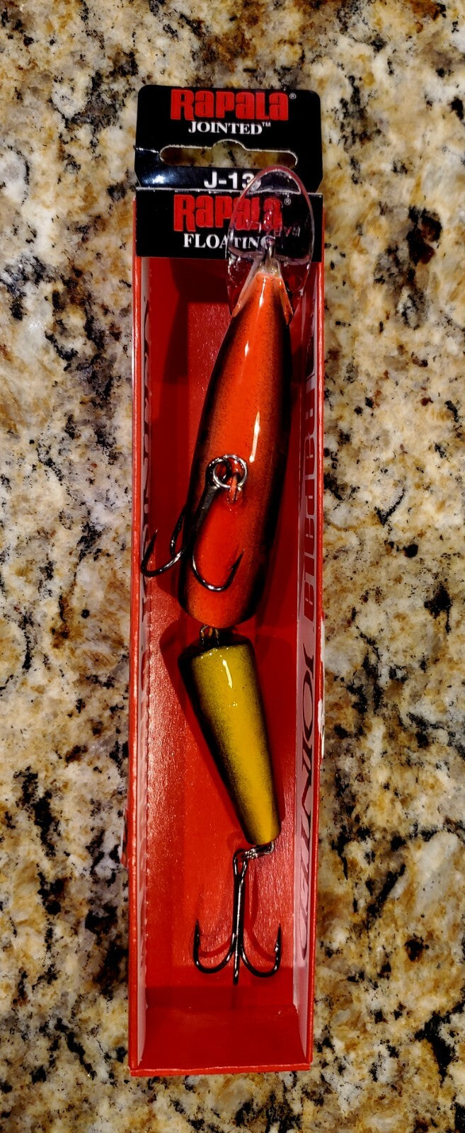 Custom Painted Jointed J-13 Fishing Lure - Rapala Style