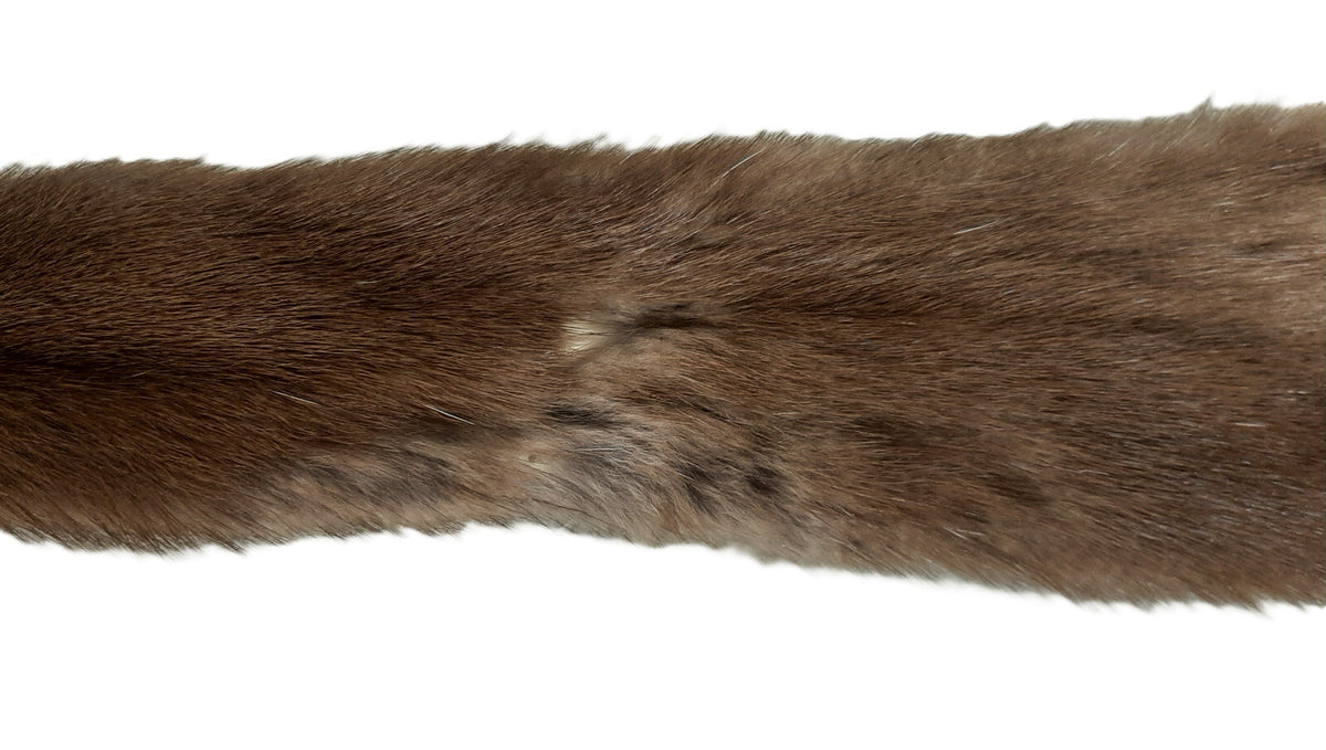 Female Wild Mink Pelt - Soft, Tanned Fur with Multiple Grade Options