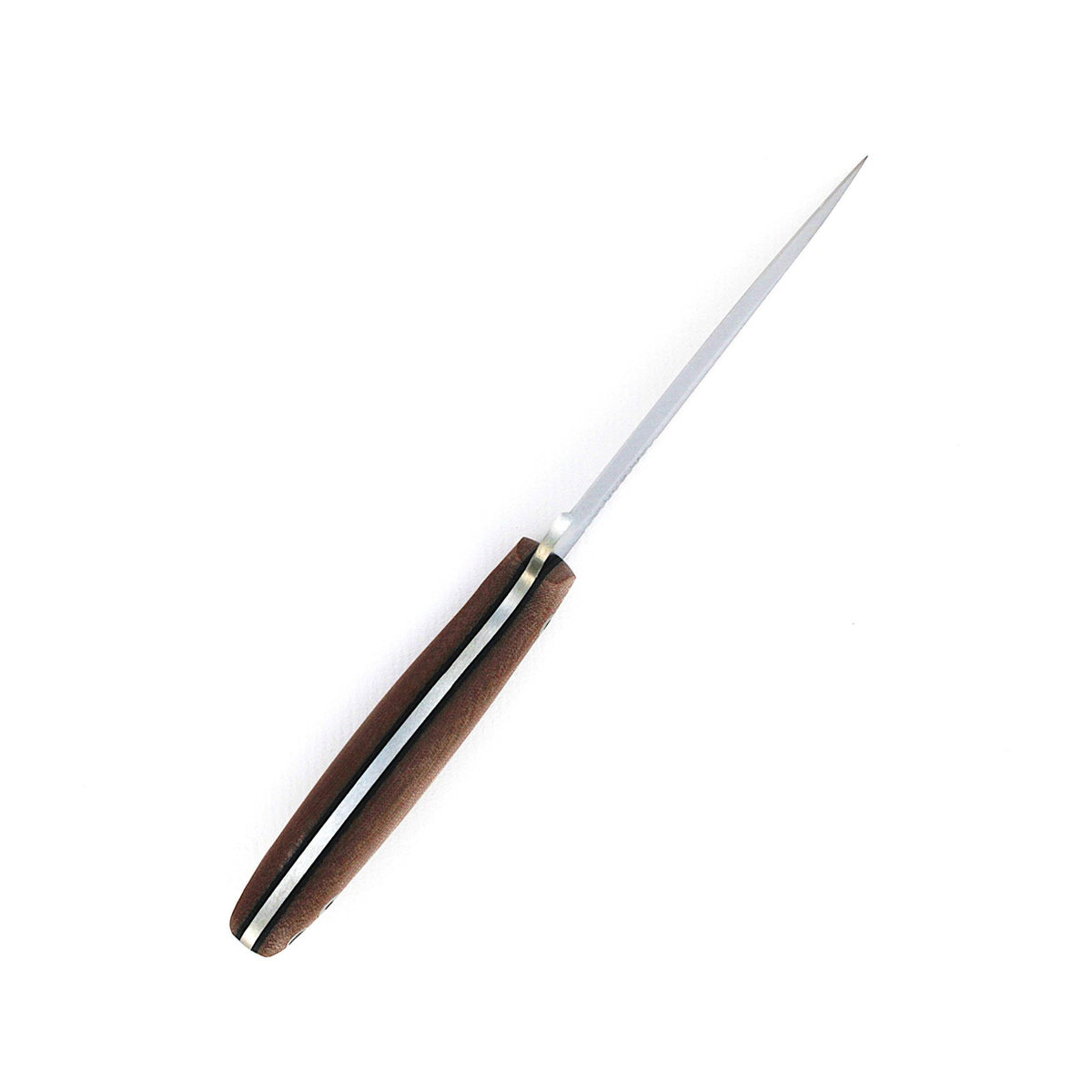 SlicKnives Curve 4.5 Brown Roach Belly Bird & Trout Knife