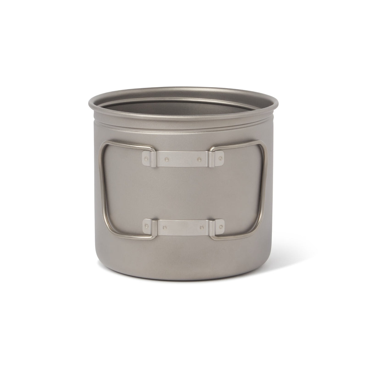 Titanium Camping Pot with Nesting Canister Storage and Lid