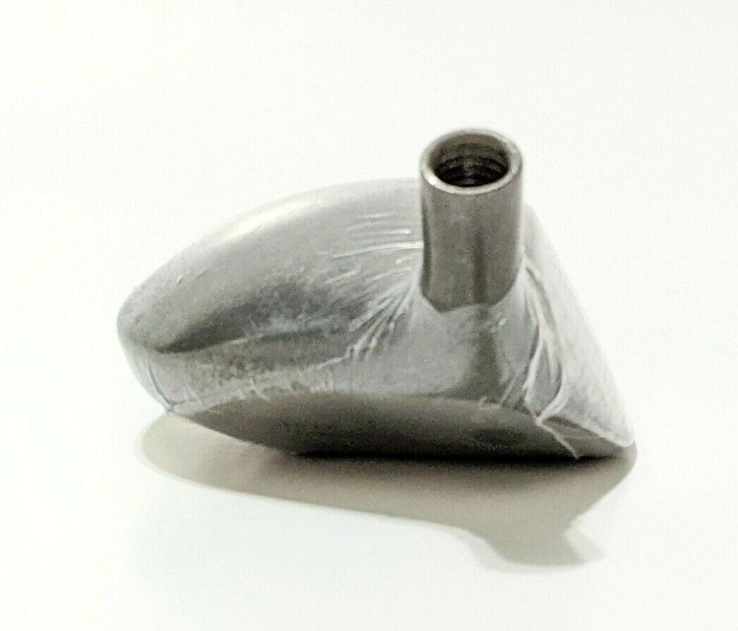 Left-Handed Golf Wood Club Head Only 25° Loft Stainless Steel Hosel .335"