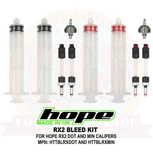 Bicycle Brake Bleed Kit Complete with DOT and Mineral Oil Options