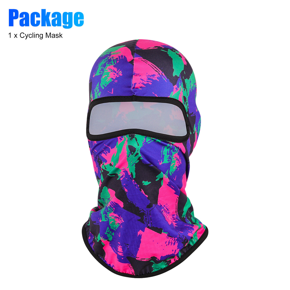 High Elasticity UV Protection Breathable Face Mask for Outdoor Activities