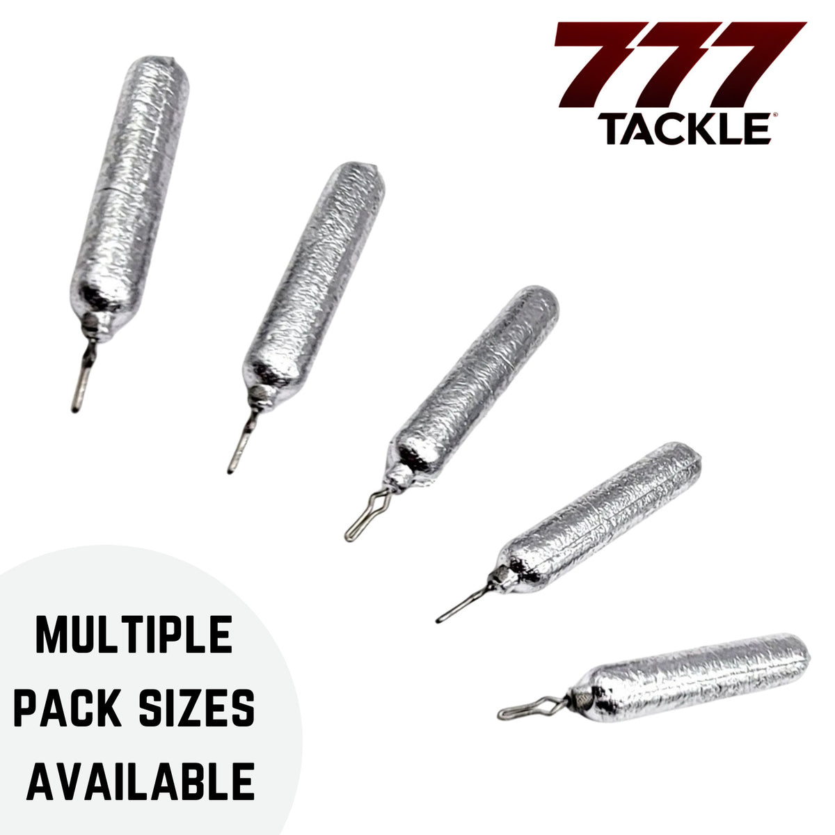 Fishing Drop Shot Sinker Weights Set - Multiple Sizes & Pack Options