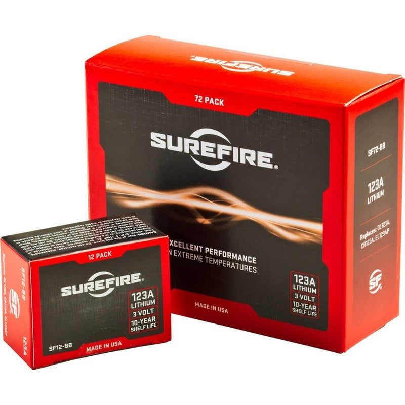Lithium Batteries 123A Pack of Multiple Sizes for Flashlights and Devices