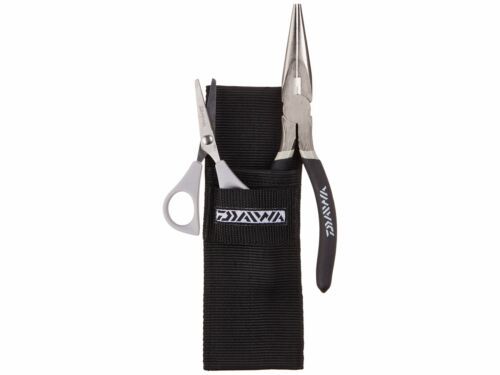 Fishing Pliers and Braid Scissors Kit with Sheath - Essential Angling Tools