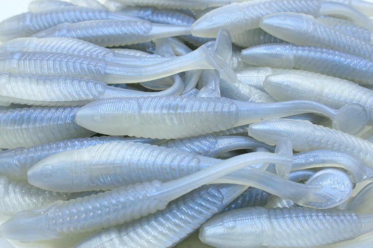 Soft Plastic Fishing Swimbaits 5 Inch Alewife Lure Pack of 50, 25 or 8