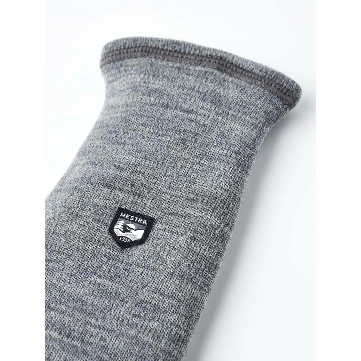 Active Merino Wool Liner Gloves for Cold Weather - Gray, Small