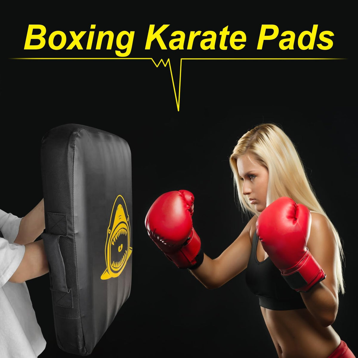 Inflatable Boxing Strike Pads Training Football Pad - Large Color Boxing Gear