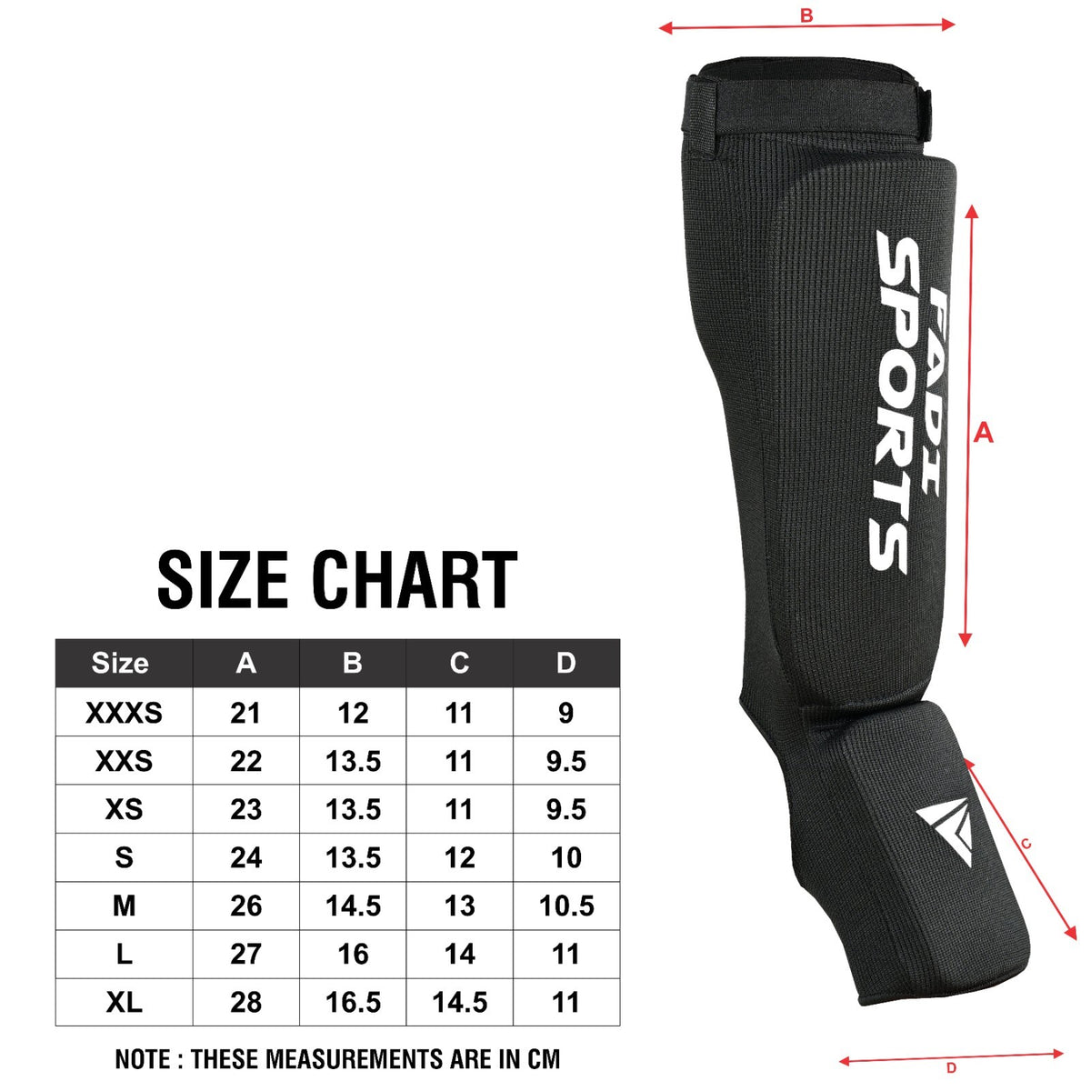 Martial Arts Shin & Instep Guards for Muay Thai Kickboxing MMA Training