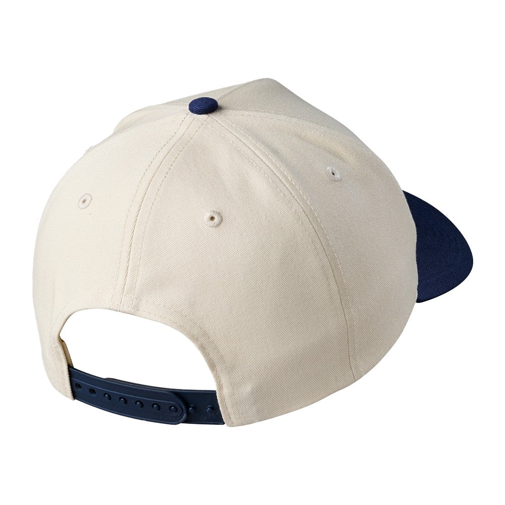 Golf Snapback Hat - Vintage Patch Cap for Men & Women - Khaki Navy