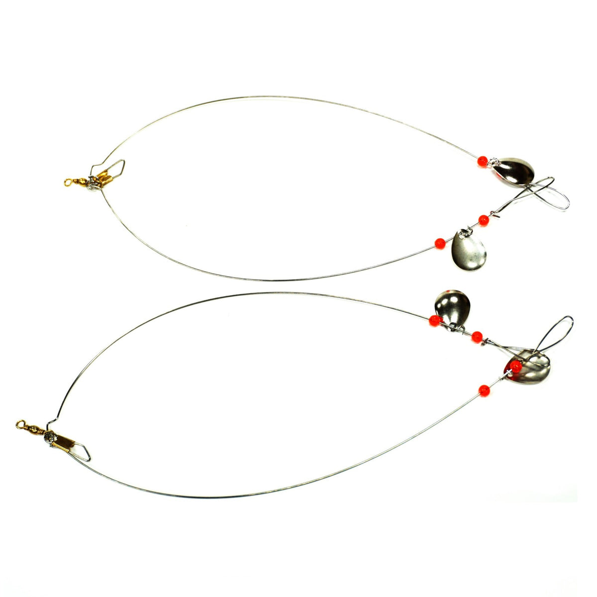 Catchmore Nickel Horizontal Fish Spreaders - 3 Pack for Walleye & Game Fish