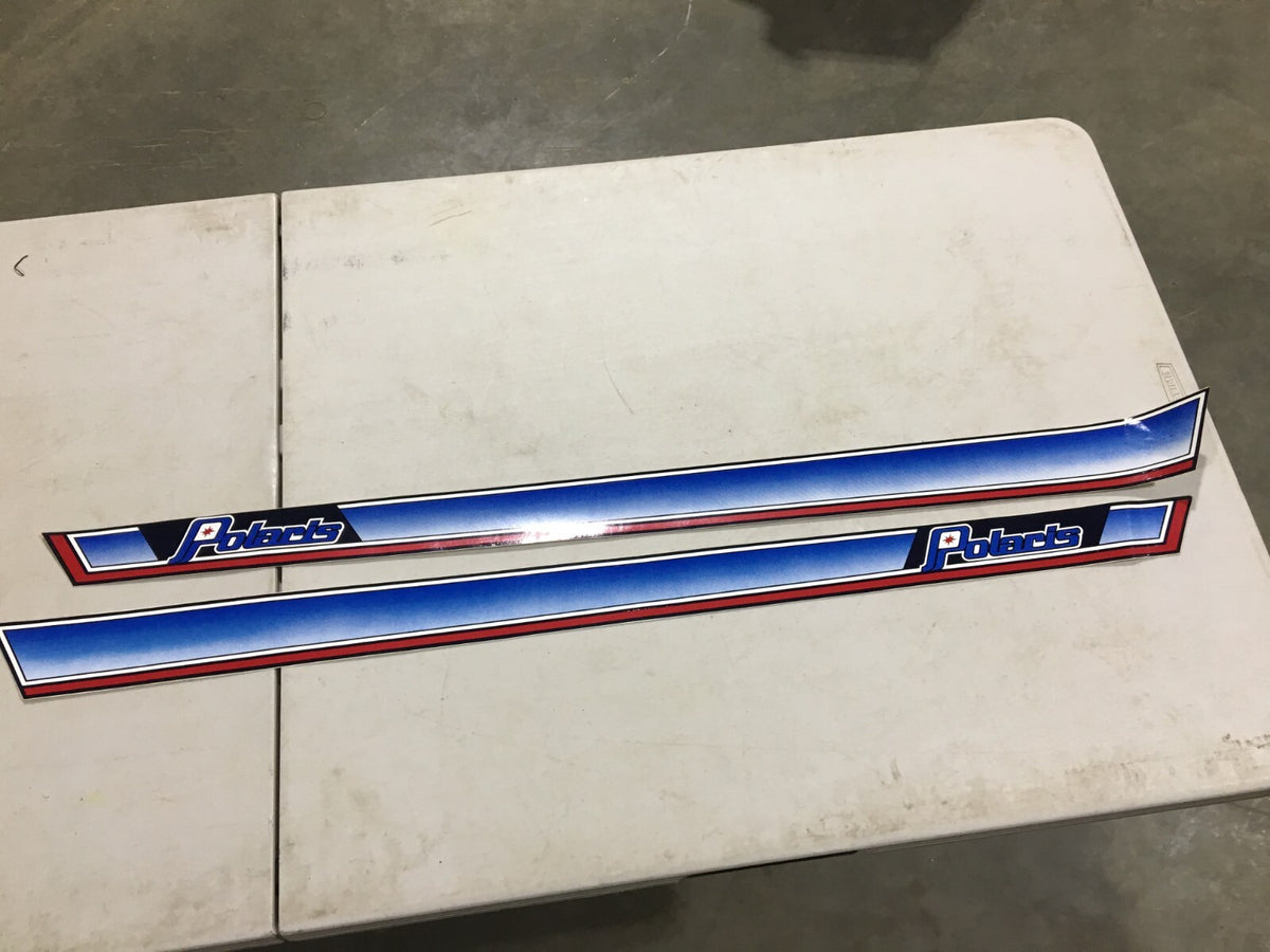 Vintage Polaris Tunnel Decals Pair for Gemini Apollo Galaxy 80-81
