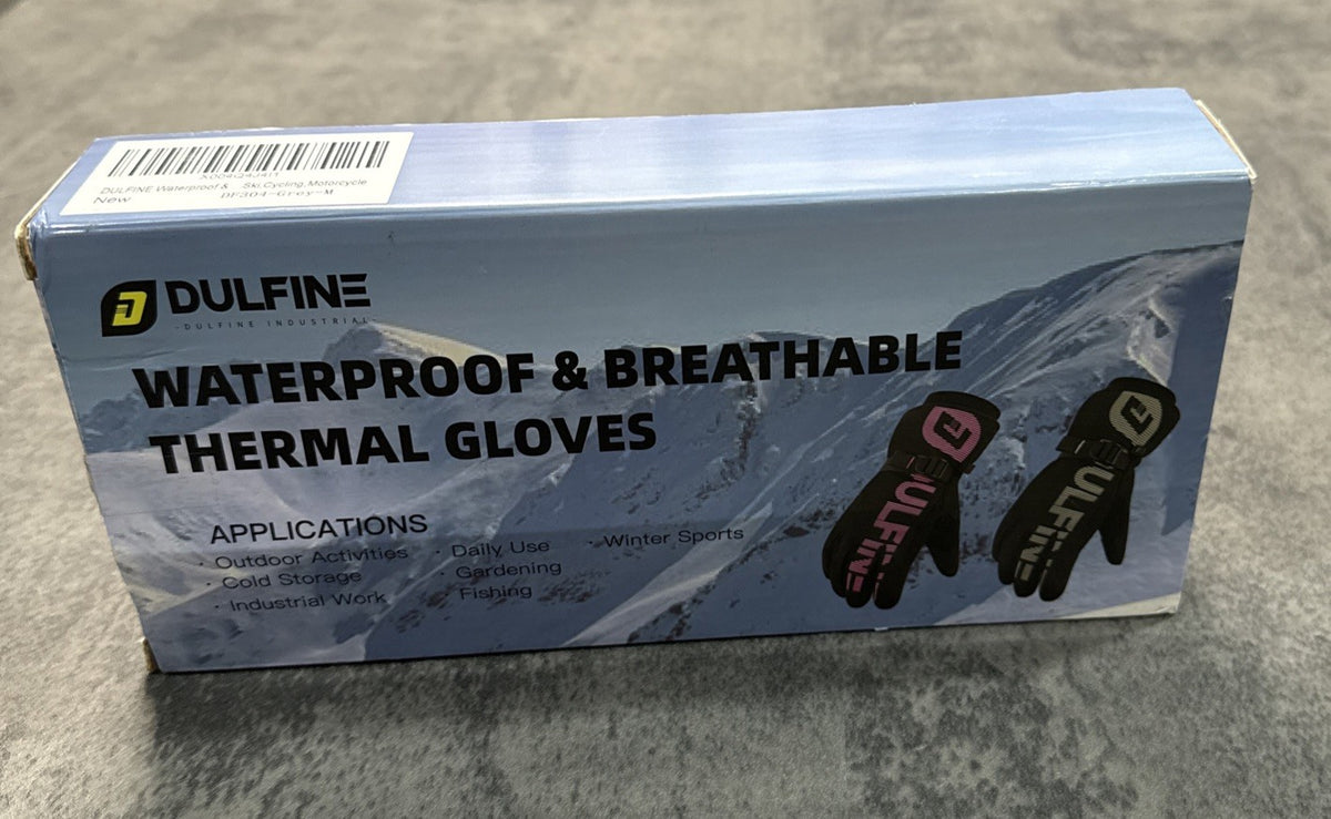 Thermal Waterproof Breathable Gloves for Outdoor Activities - Size M