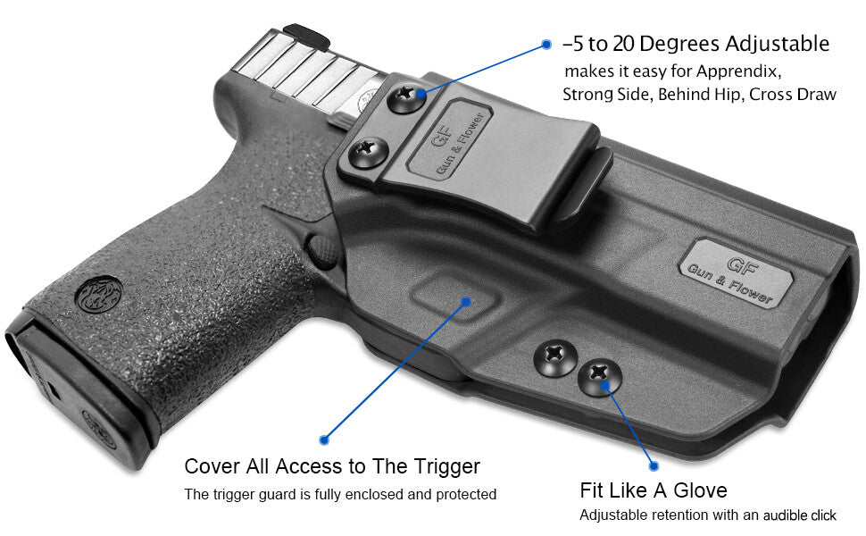 Concealed Carry IWB Holster for S&W SD9 VE & SD40 VE - Right Hand