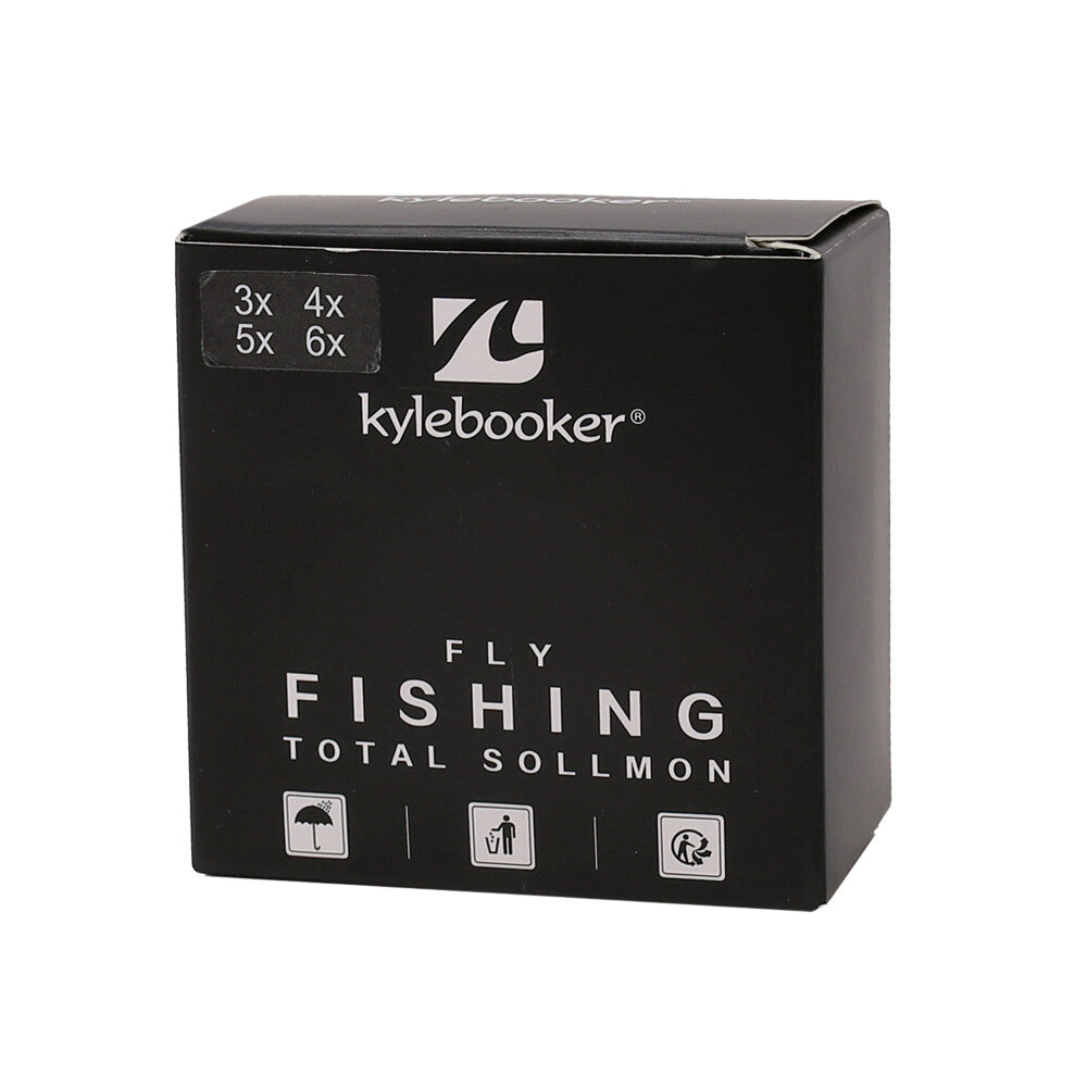 Fly Fishing Tippet Line with Holder - Clear Nylon Leaders for Trout, Multiple Sizes