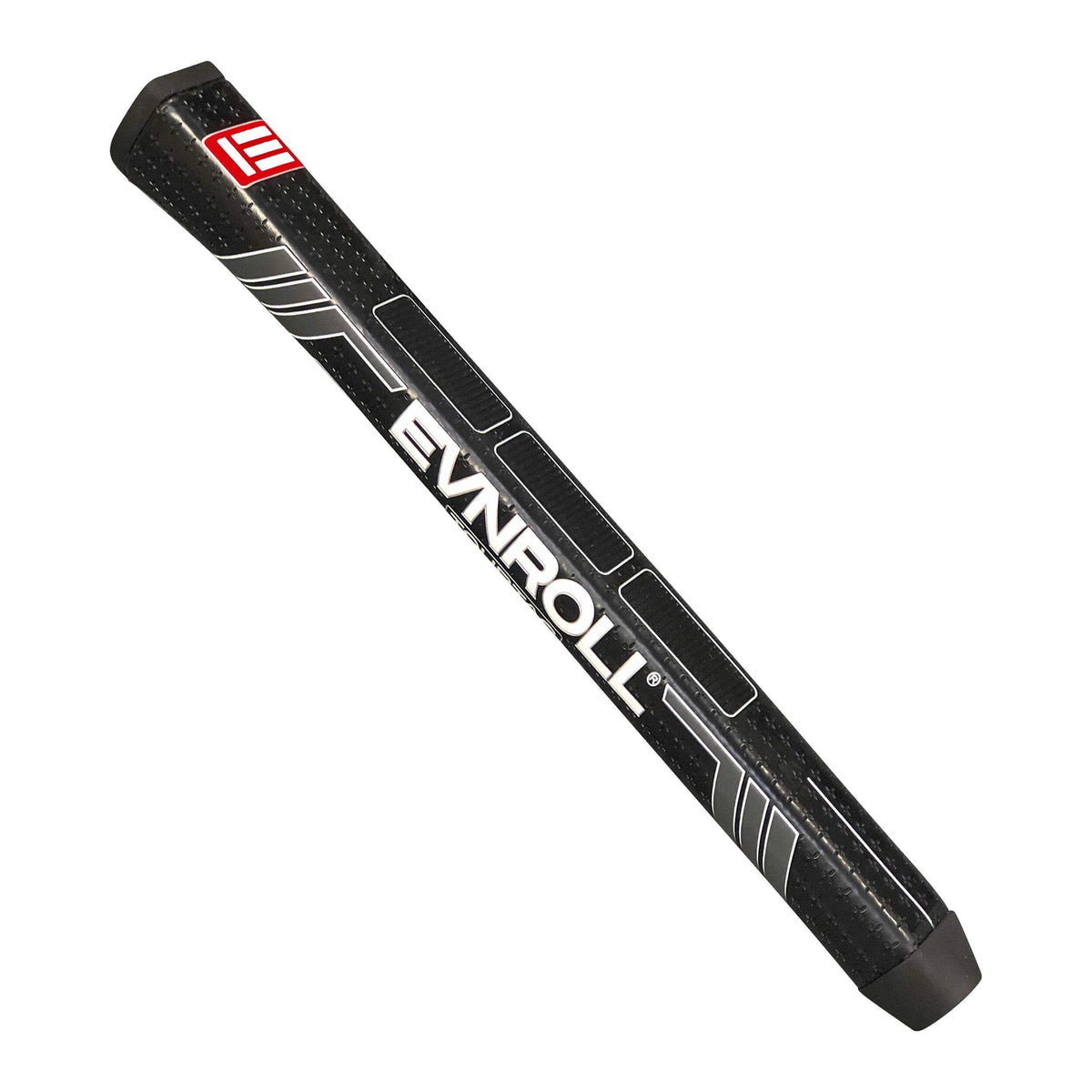 Evnroll Putter Grip Black TourTac Modern Pistol Style with Soft Feel