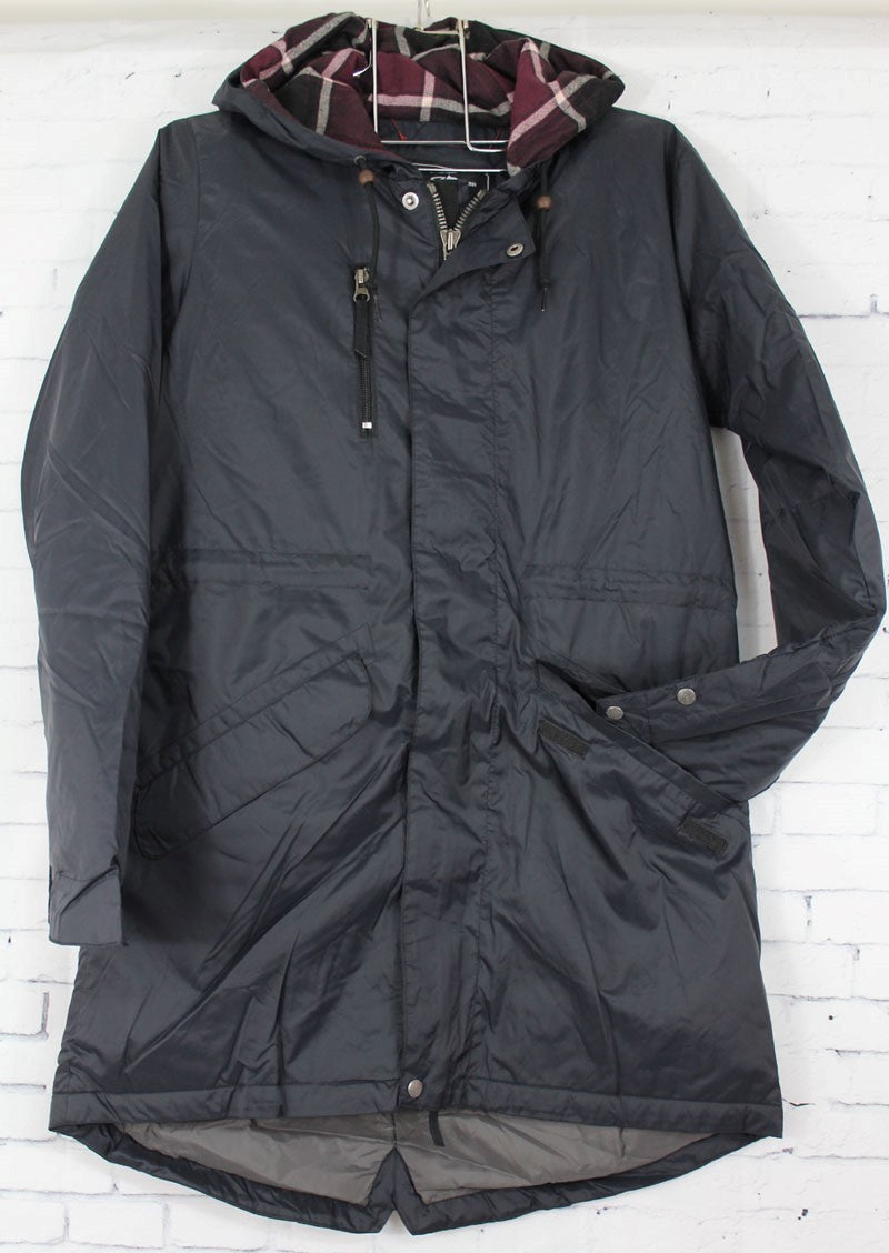Women's Snow Jacket with Water-Resistant Shell & Insulation - Black, Medium