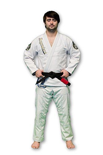 Legendary Warrior 3.0 Premium IBJJF BJJ Gi Kimono White Blue A-3