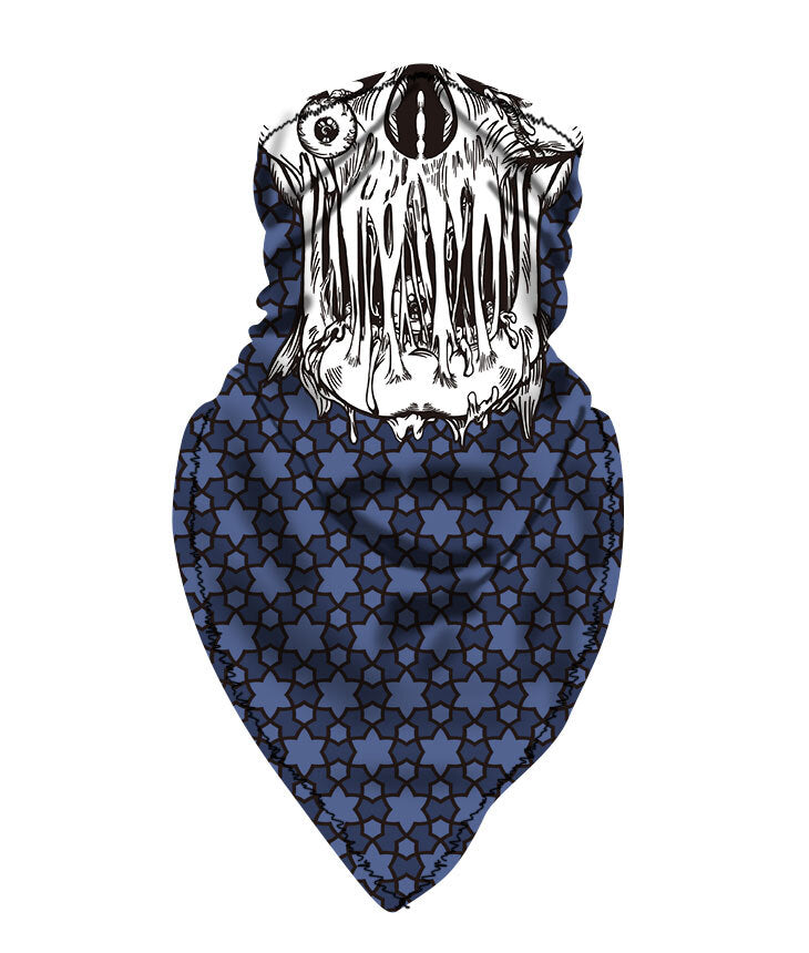 Multifunctional UV Protection Skull Face Mask Neck Gaiter for Outdoor Sports