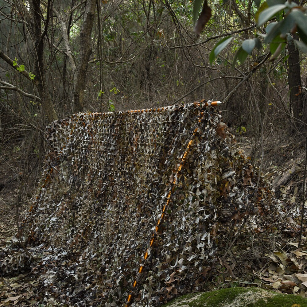 Camouflage Netting Bulk Roll for Hunting, Sunshade, Camping, and Concealment