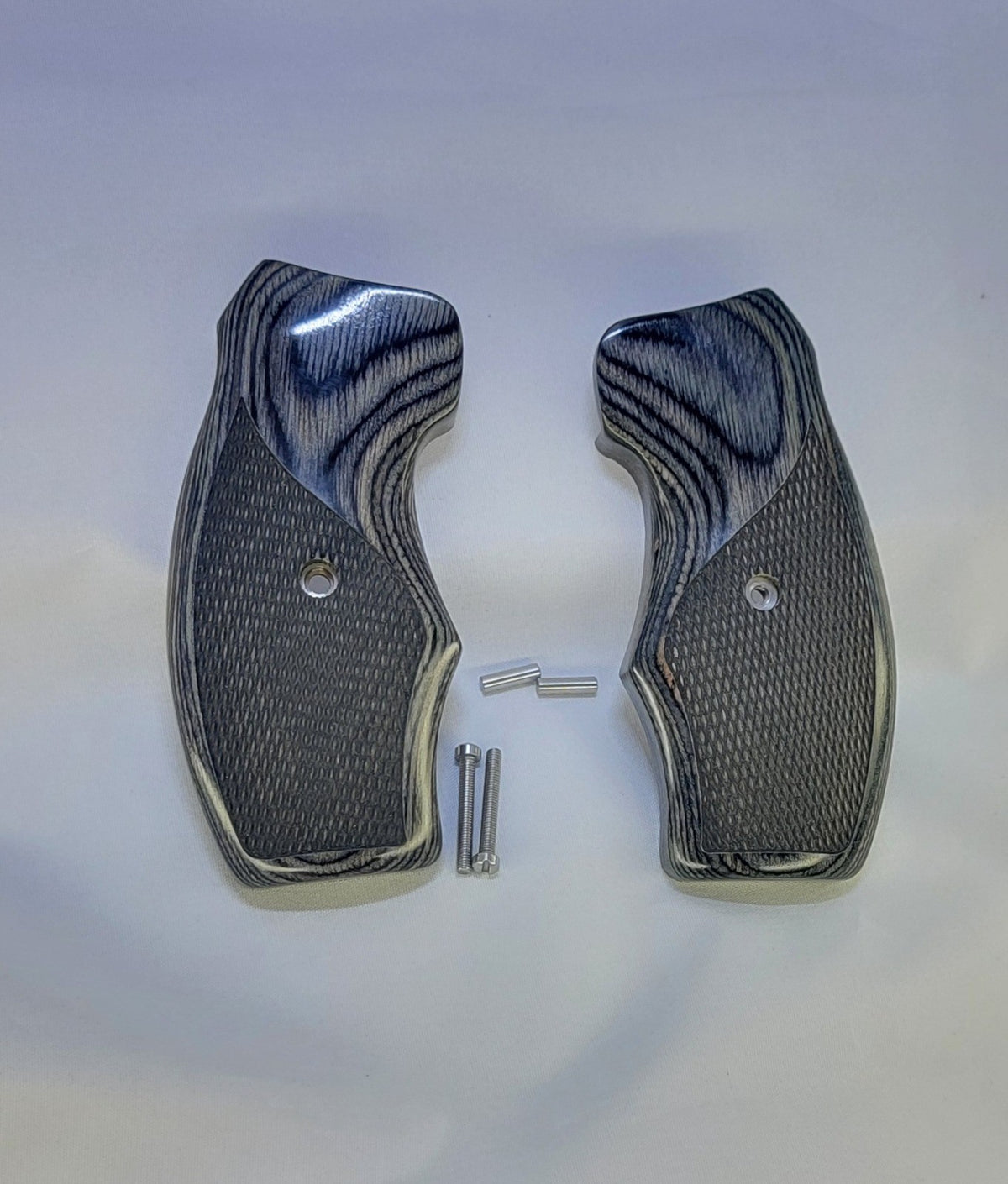 Black Rosewood Revolver Grips for Rock Island M200 M206 Oversize Wrap-Around