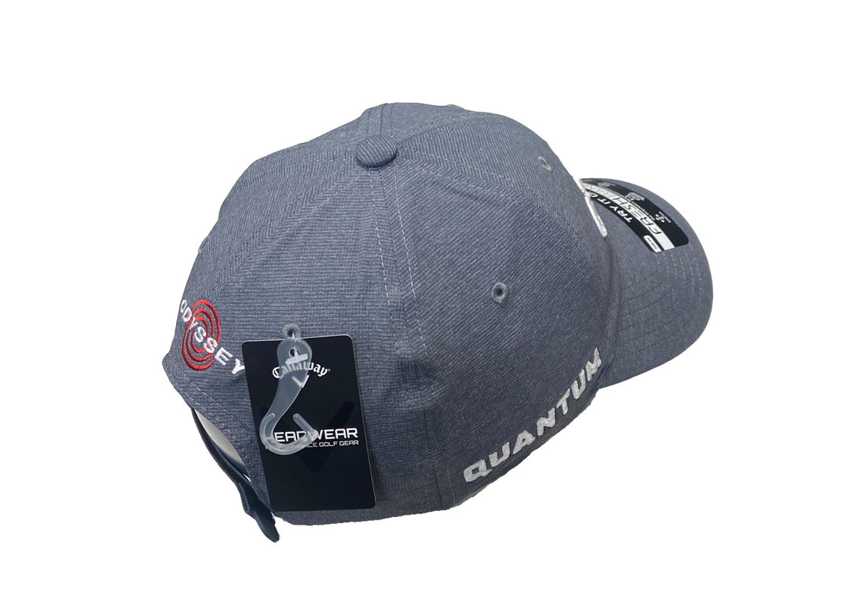 Adjustable Golf Hat Cap Tour Authentic Performance Pro LW Charcoal