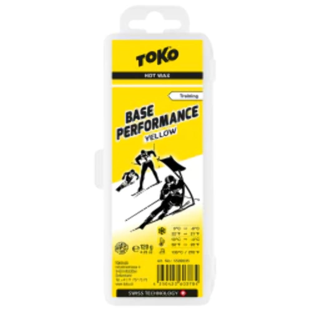Ski & Snowboard Base Wax for Wet Conditions 120g - Eco-Friendly, PFC-Free