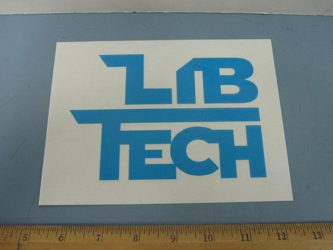 Lib Tech Snowboard Skateboard Surf Ski 2014 Big Logo Die Cut Sticker #4