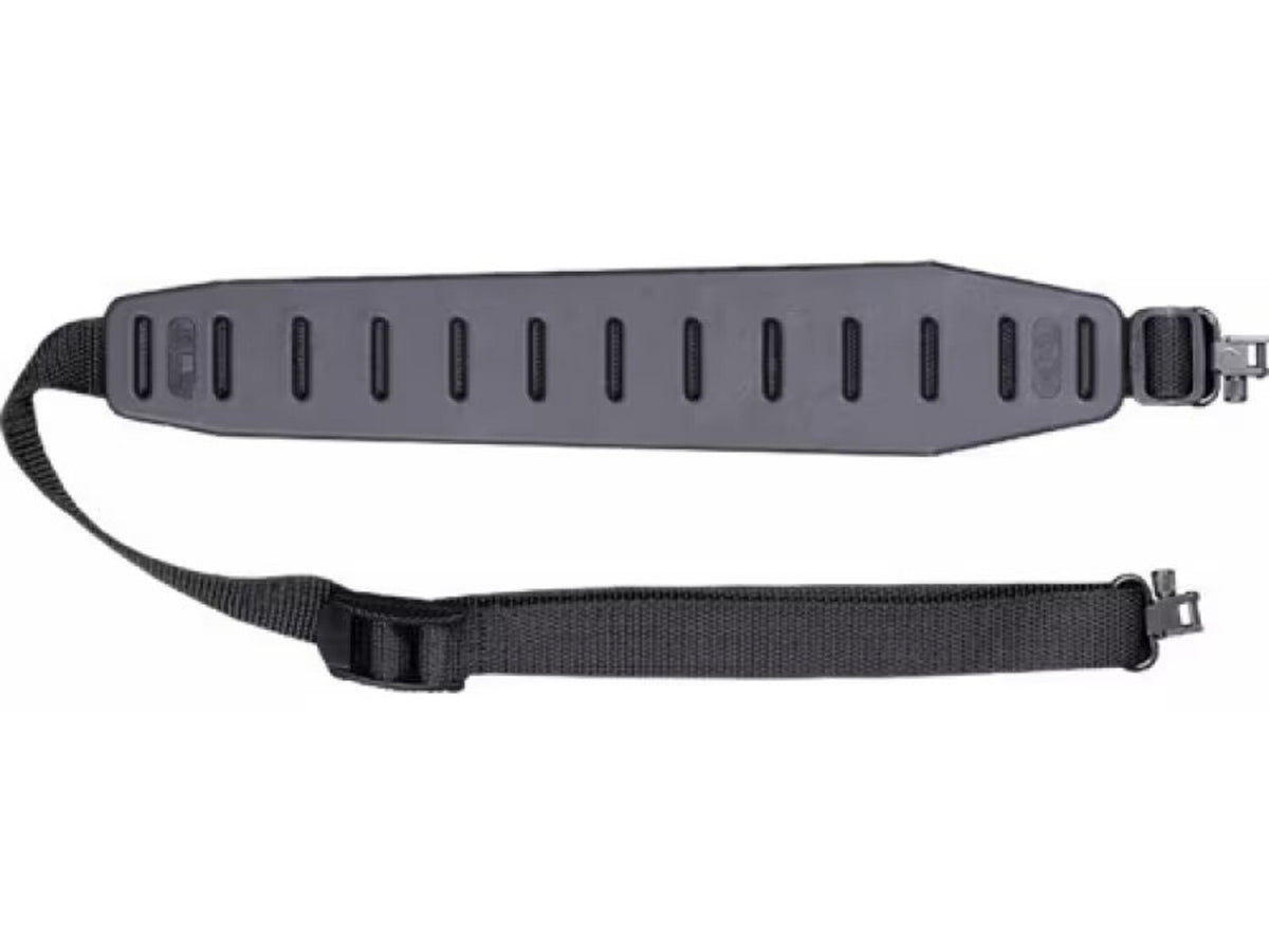 Black Rifle & Shotgun Sling with Swivels - 2 Point Weapon Accessory