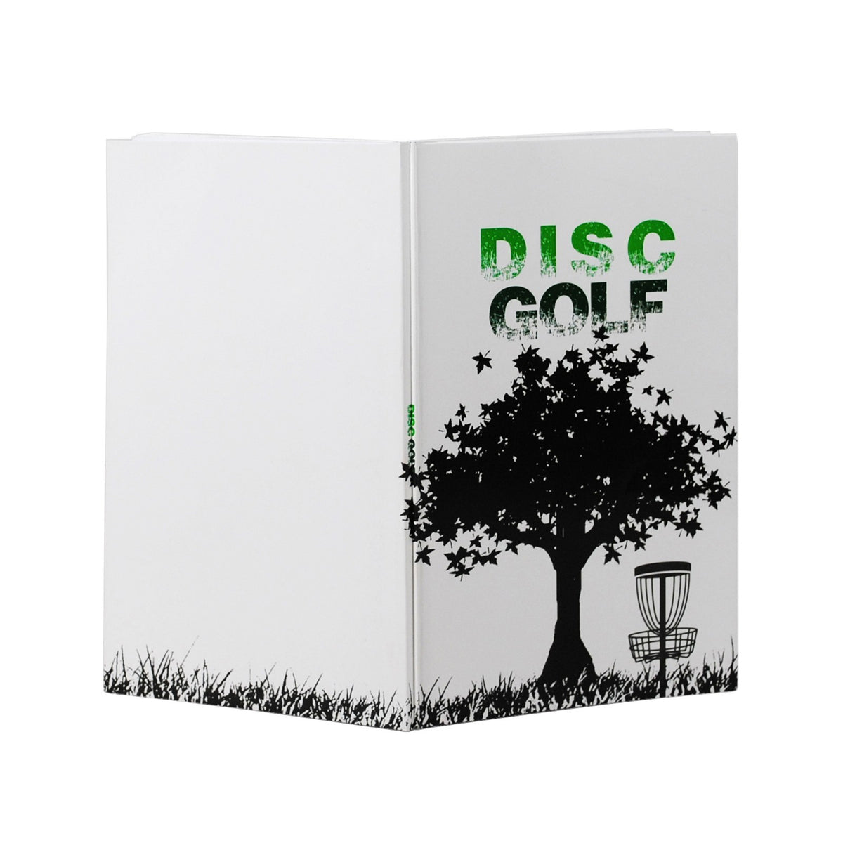 Disc Golf Scorekeeper Notebook for 6 Players - 110 Rounds, Perfect Bound