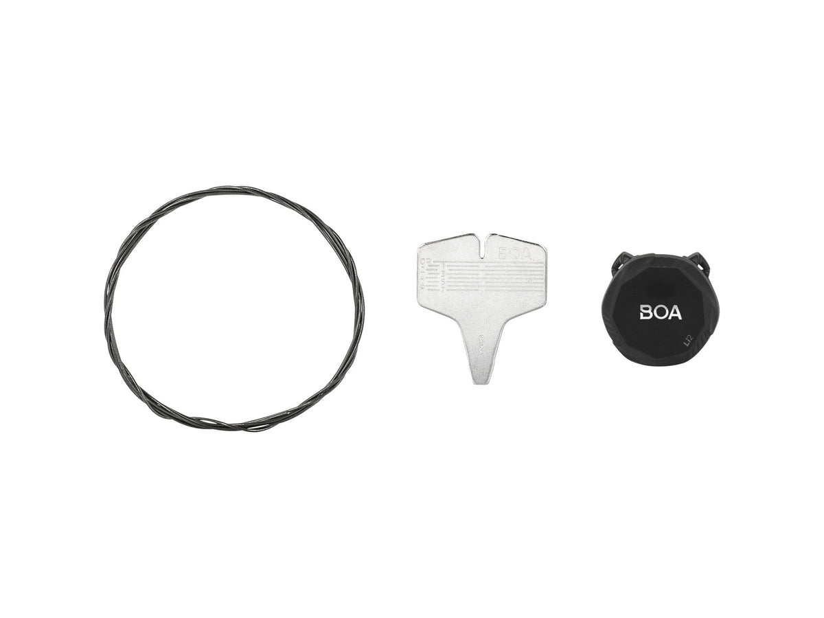 Shoe Replacement Dial Kit for BOA Li2 Left Shoe Parts - Black