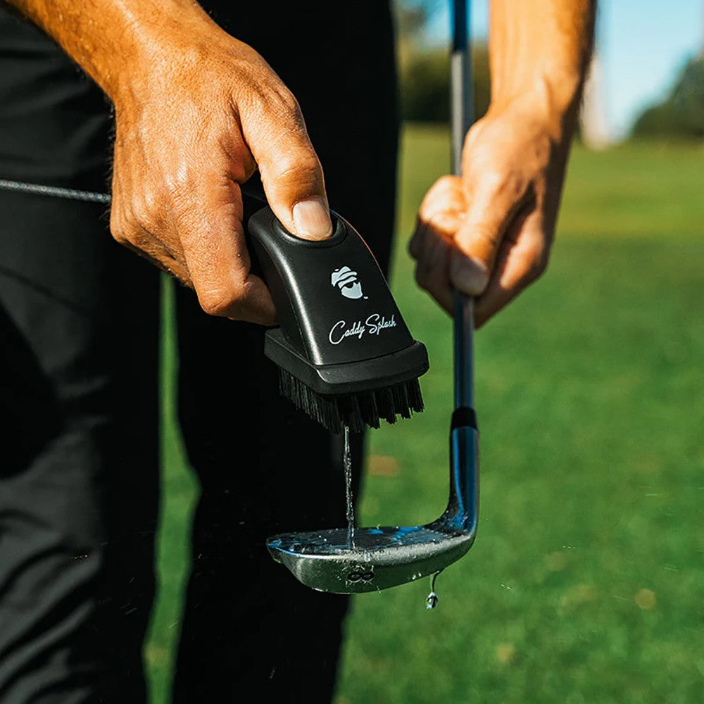 Golf Club Water Brush with Water Reservoir and Ergonomic Grip