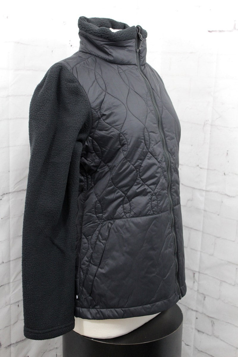 686 Women's Thermal Hybrid Mid-Layer Jacket Black Size Medium