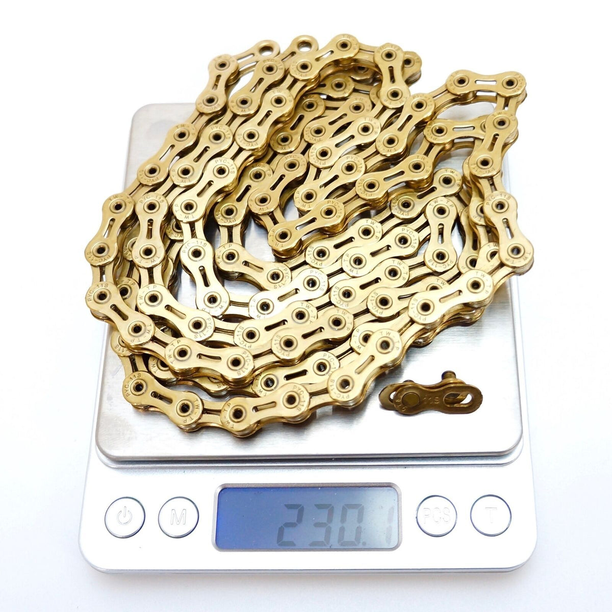 11-Speed Bike Chain for Road and Mountain Bikes - Ultra Light, Quiet, Durable