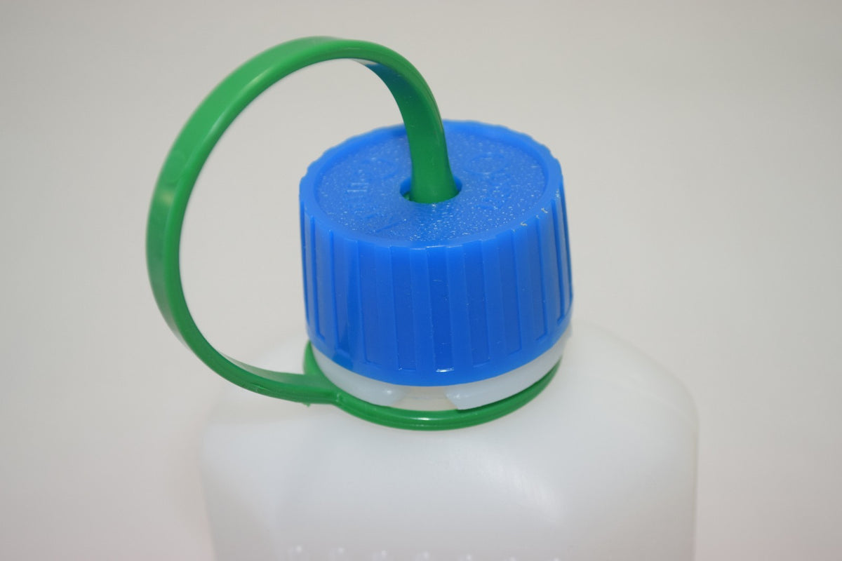 2 Pack Camping Water Bottles 1.5 Pint Durable Reusable Plastic with Stopper