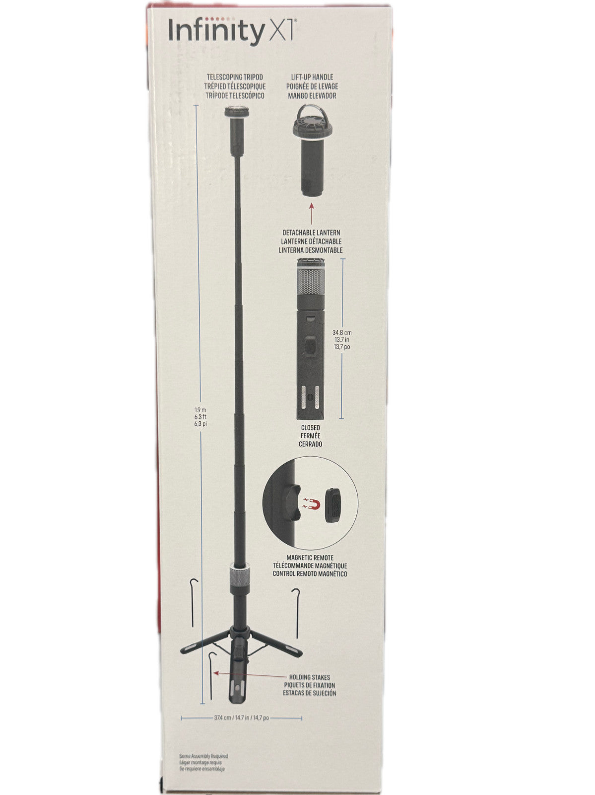 Infinity X1 2000-Lumen Camping Lantern - Bright Outdoor Camp Site Light
