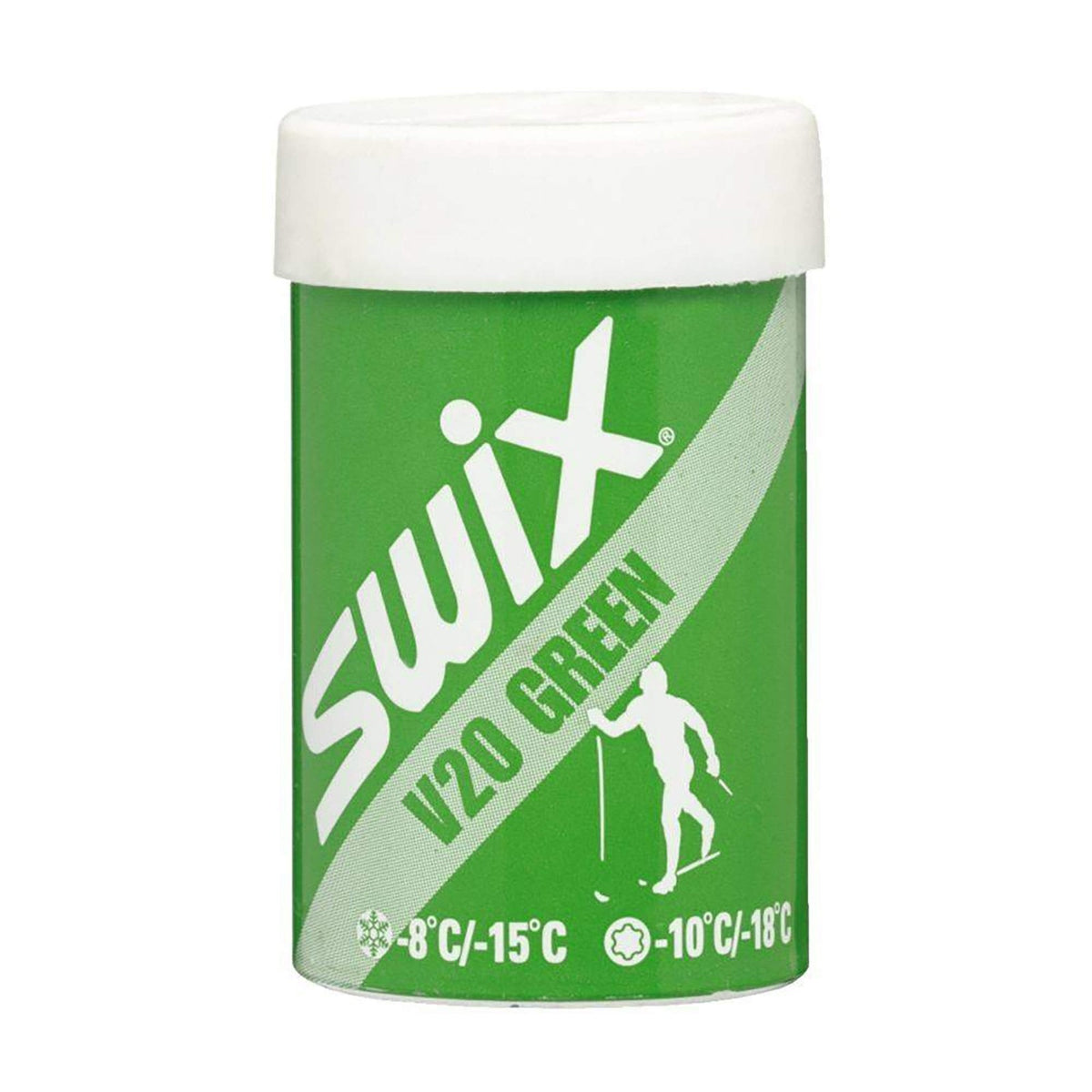 Cold Weather Ski Snowboard Hardwax 43g V20 Green for -8°C to -15°C