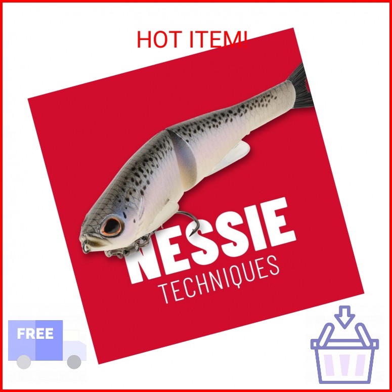 Fishing Bait Soft Swimbait 5in for Bass Fishing - Hickory Shad