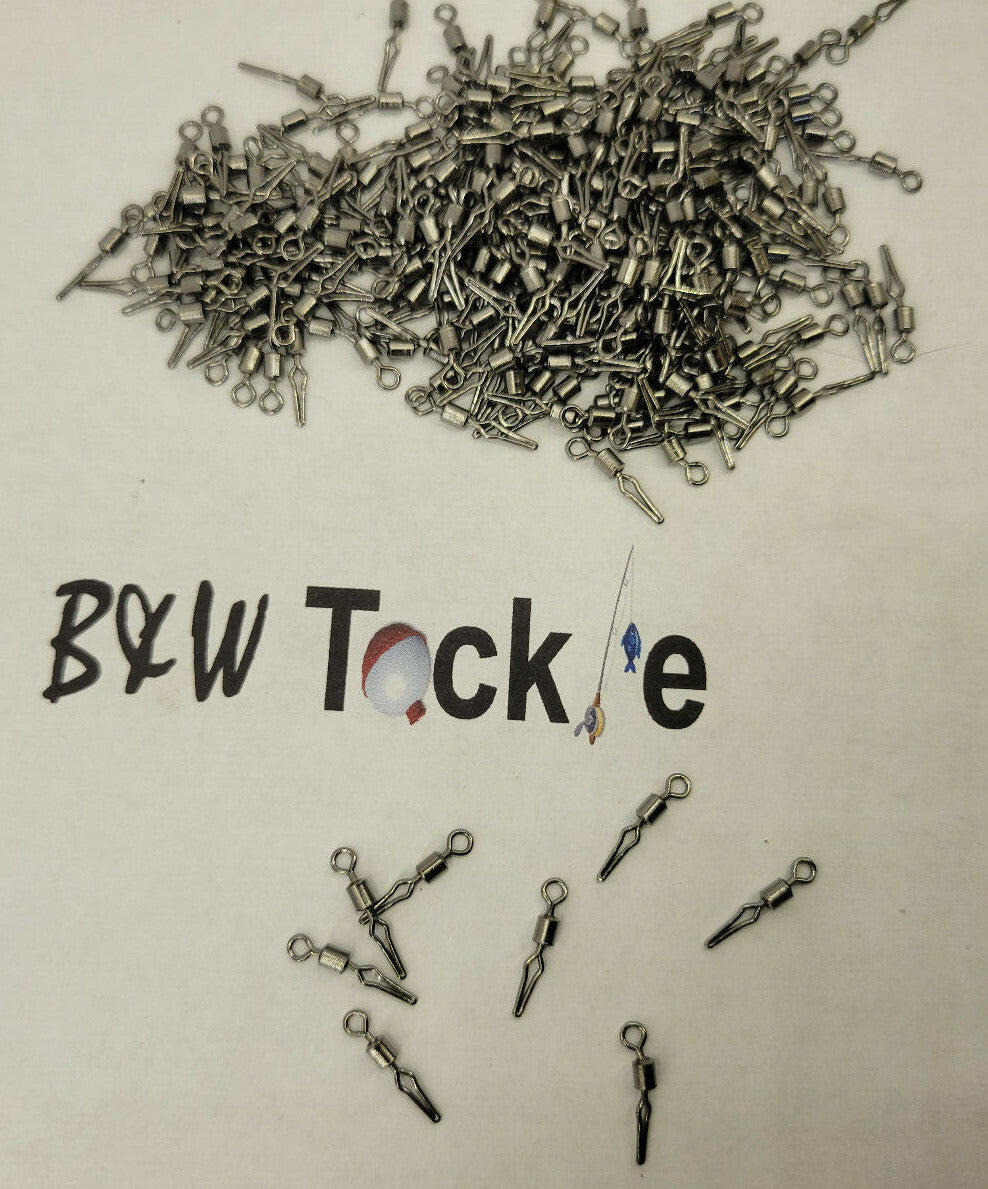 1000 #7 Line Grip Swivels for Drop Shot Fishing Weights - Do-It Mold Compatible