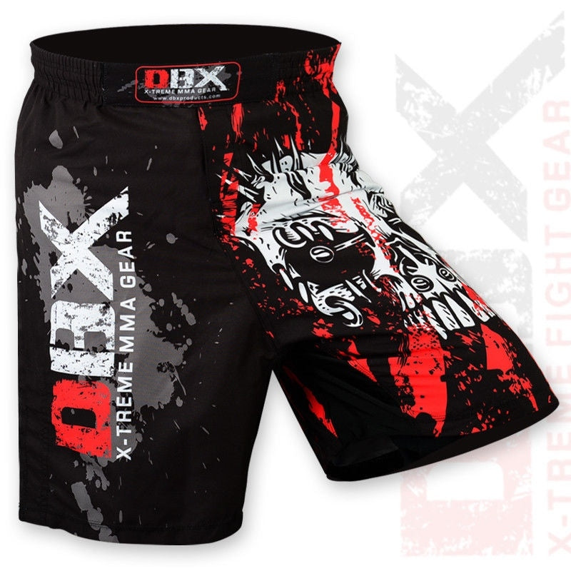Muay Thai MMA Grappling Shorts Satin Training Fight Shorts