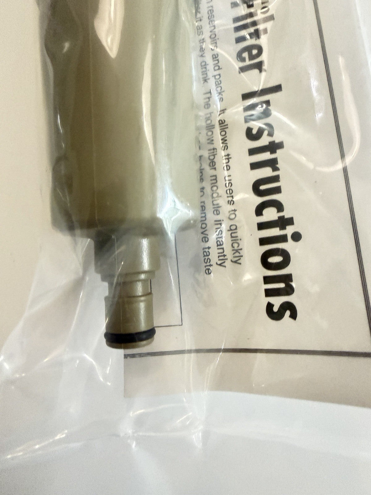 MSR Inline Micro Water Filter for Military & Outdoor Use - New 2025