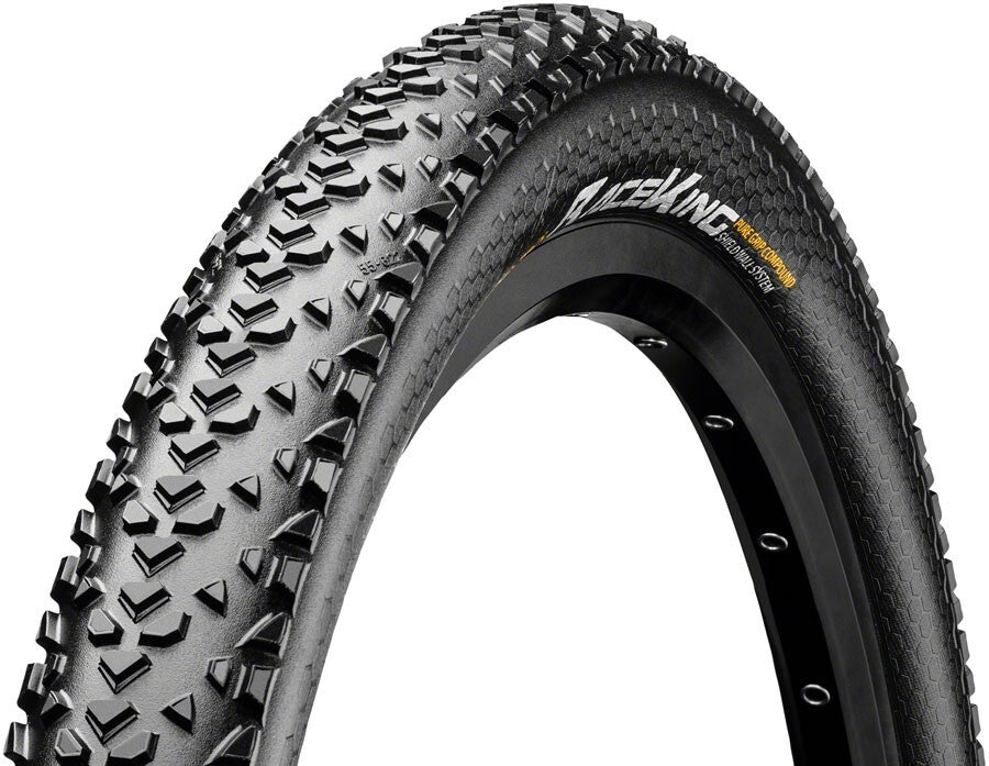 27.5 Inch Tubeless Folding Bicycle Tire - Race King, Black, 330 TPI, Pair