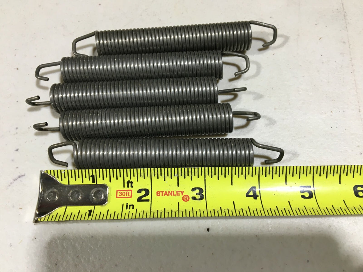 Heavy Duty Exhaust Springs Pack of 5 - 4.5 Inch for Snowmobile, Motorcycle, ATV