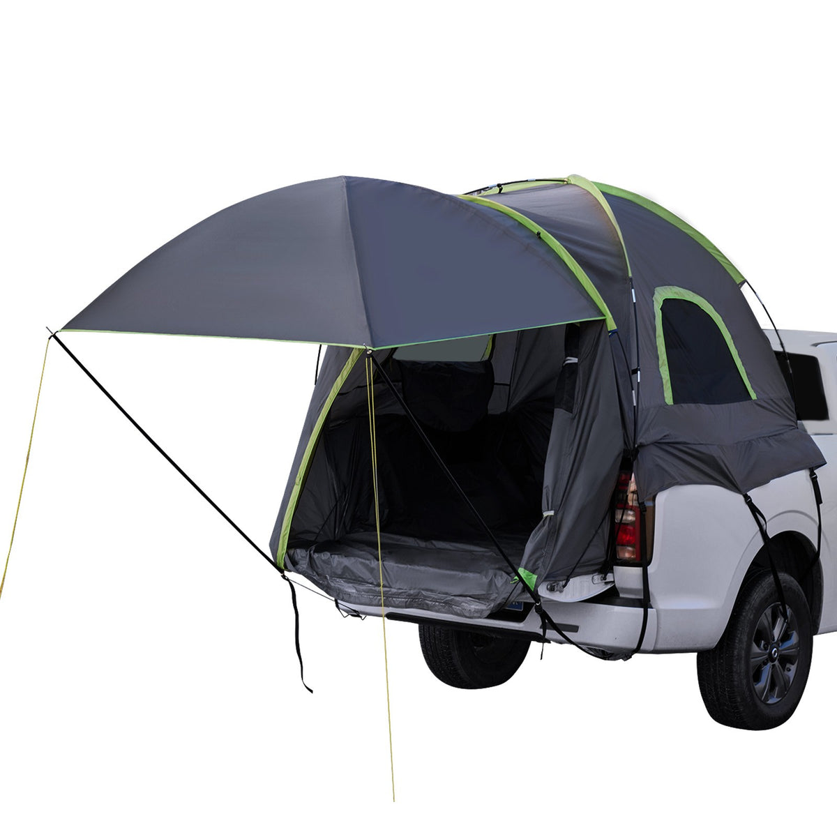 5.0-5.2ft Truck Bed Tent with Awning for Outdoor Camping, Waterproof 210D Oxford