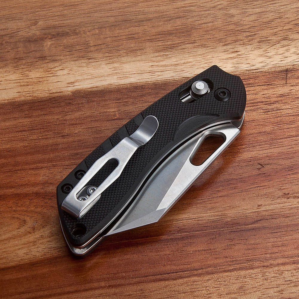 Pocket Folding Knife with D2 Steel Blade and G10 Handle - EDC Outdoor Tool