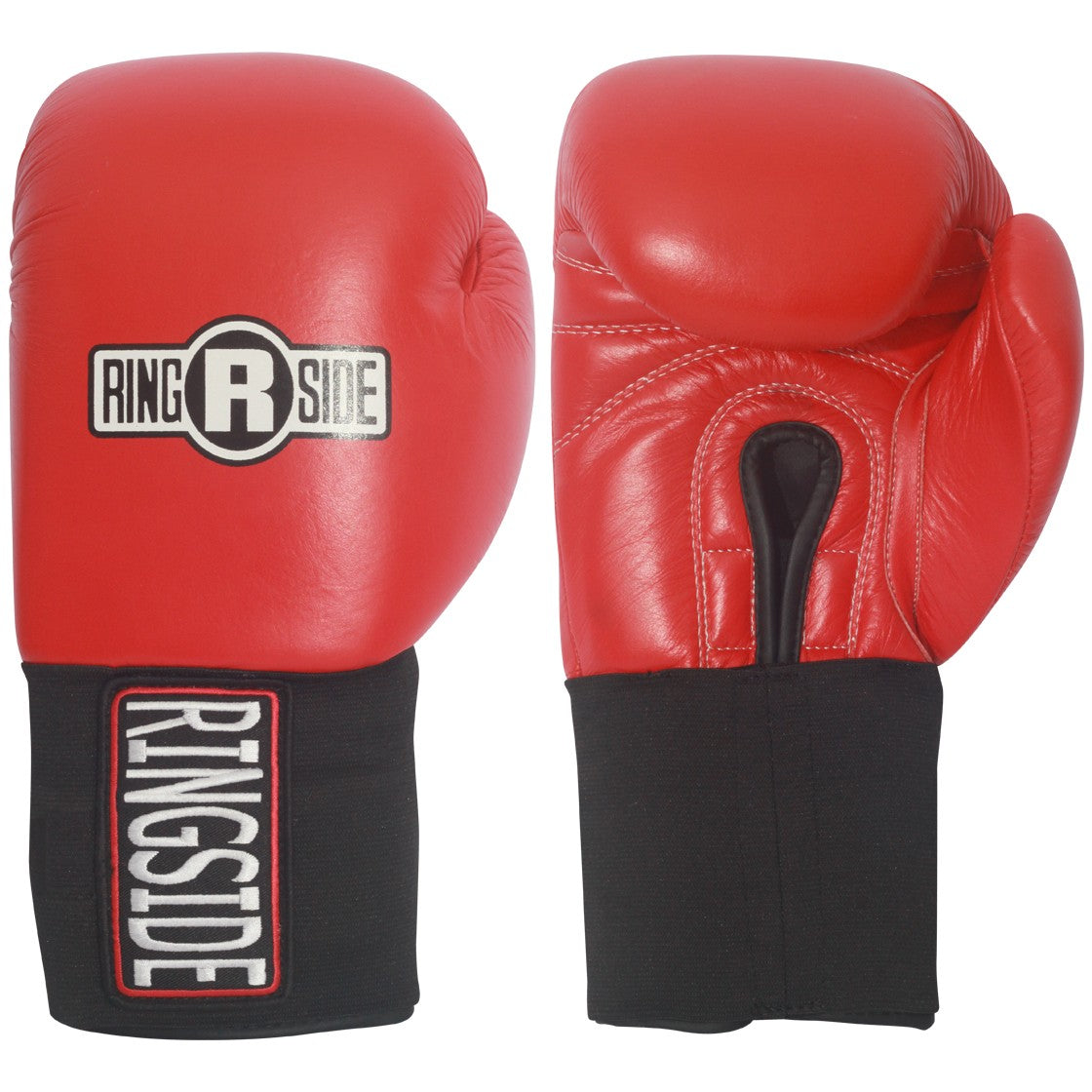 Boxing Gloves Competition Leather Boxing Gloves with Hook & Loop Closure