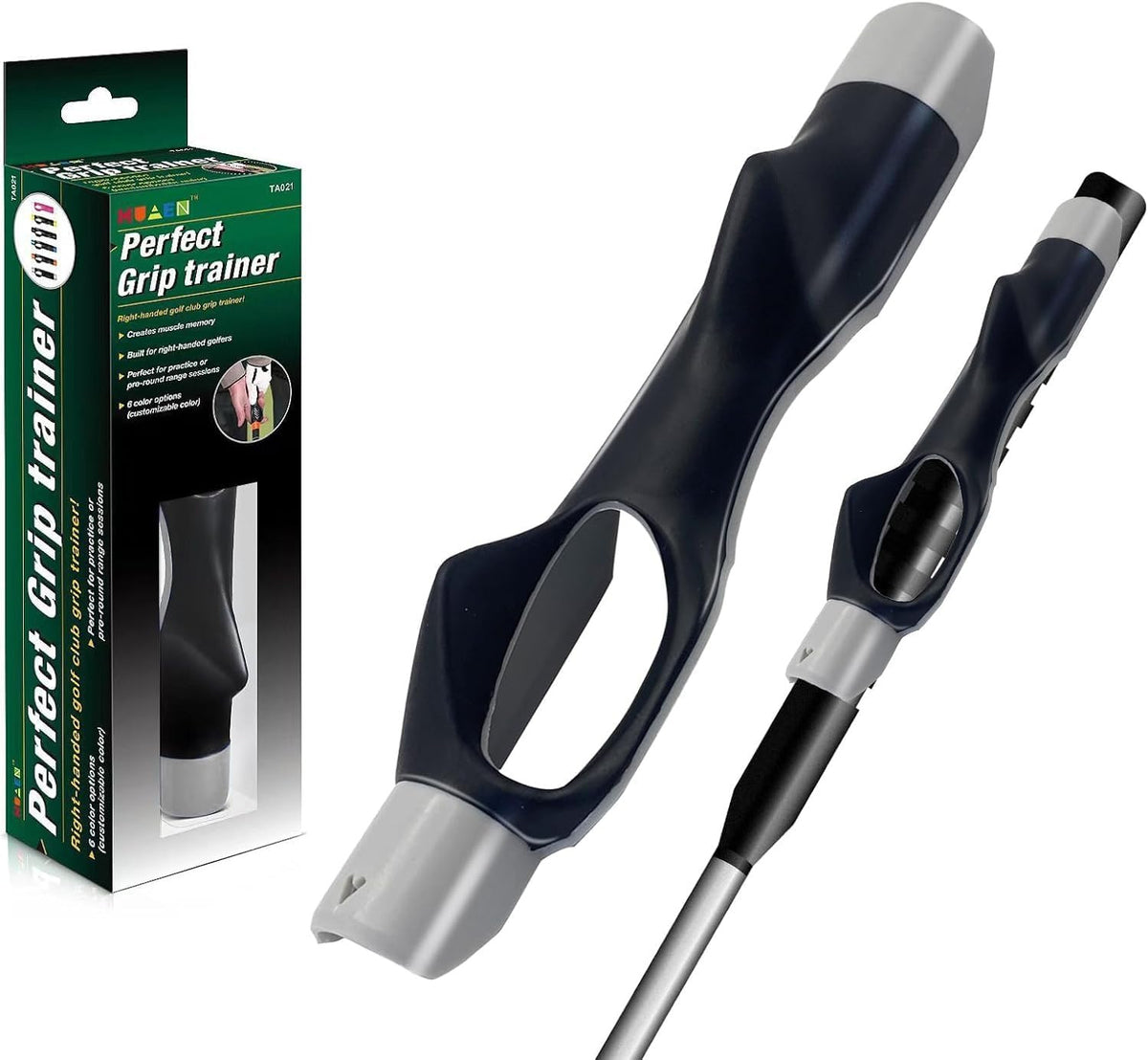 Golf Grip Trainer for Right Hand - Improves Swing & Hand Position