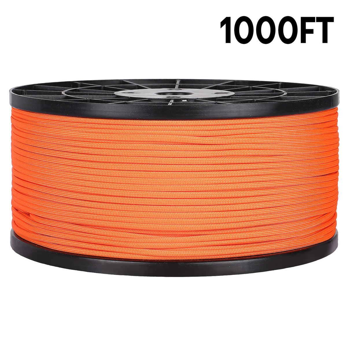 550 Paracord Parachute Cord in Spool - Heavy Duty Nylon Utility Rope
