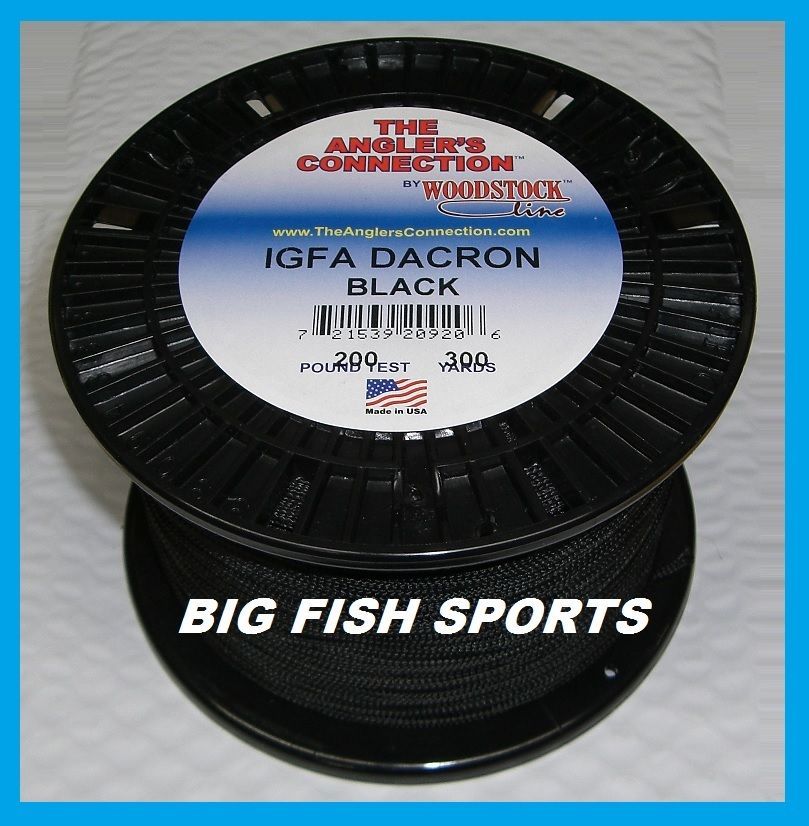 Braided Dacron Fishing Line 200lb 300yd Waterproof & Low Stretch